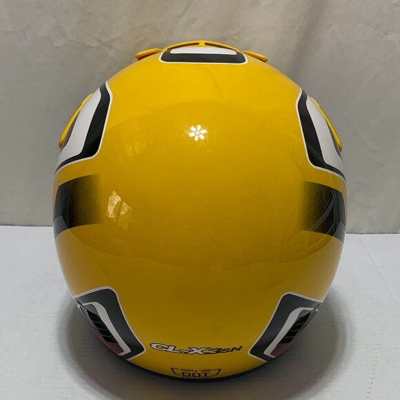 HJC CL-X3SN Dirt Bike Helmet Size Medium Yellow Off Road ATV Snowmobile - Picture 3 of 14